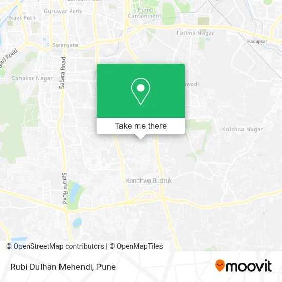 Rubi Dulhan Mehendi map