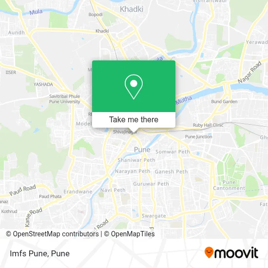 Imfs Pune map