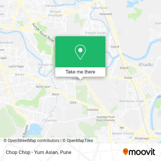 Chop Chop - Yum Asian map
