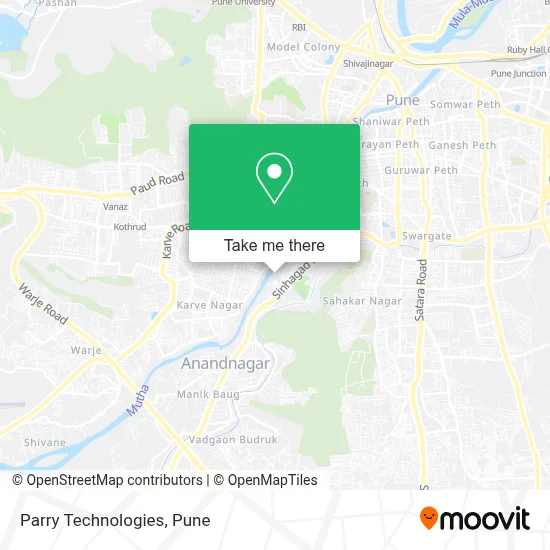 Parry Technologies map