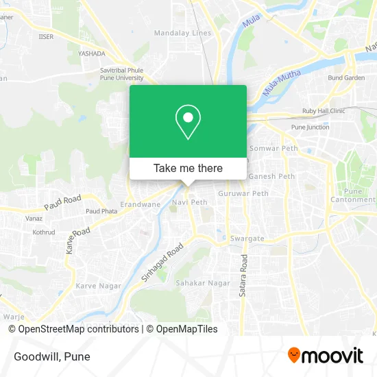 Goodwill map
