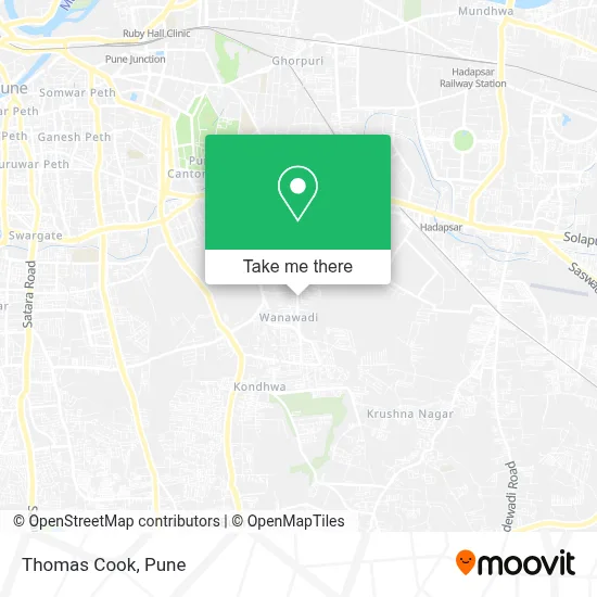 Thomas Cook map