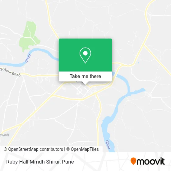 Ruby Hall Mmdh Shirur map