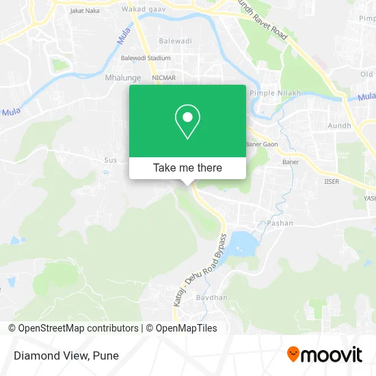 Diamond View map