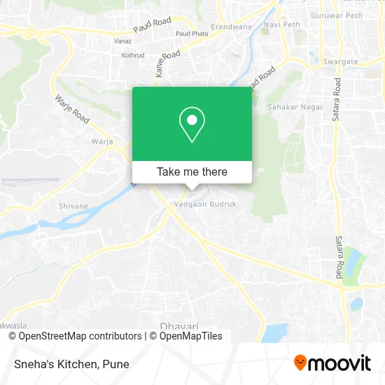 Sneha's Kitchen map
