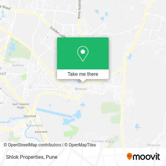Shlok Properties map