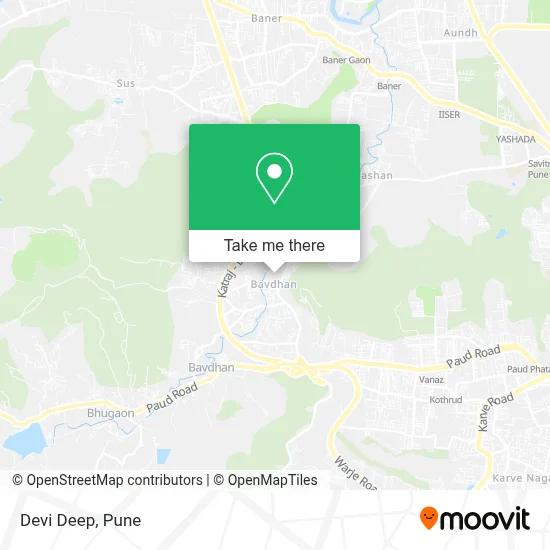 Devi Deep map