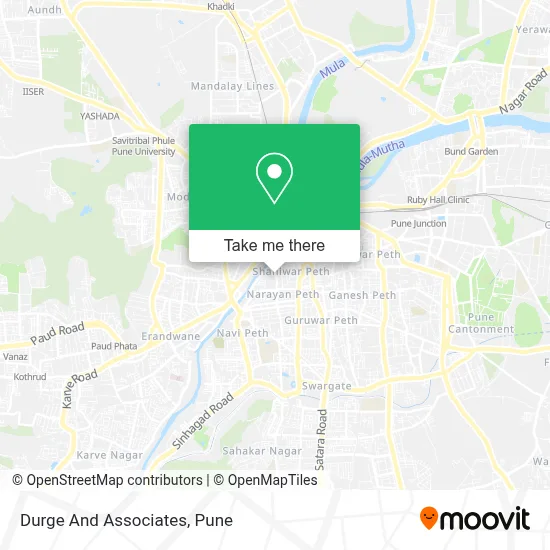 Durge And Associates map