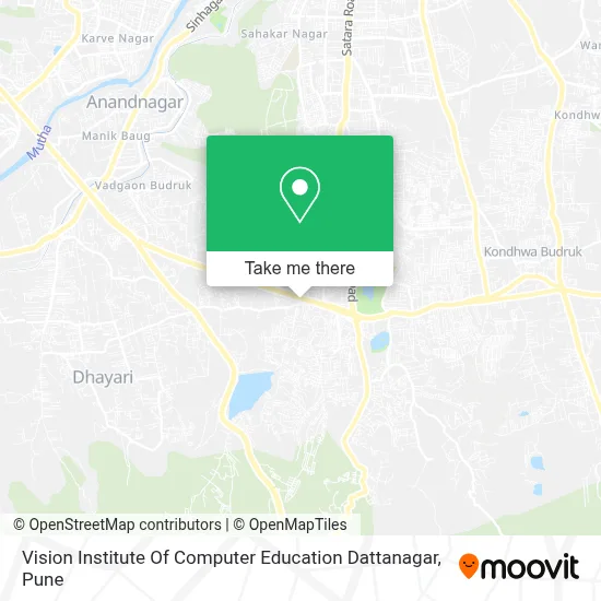 Vision Institute Of Computer Education Dattanagar map