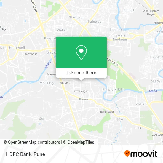 HDFC Bank map