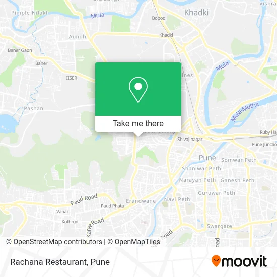 Rachana Restaurant map