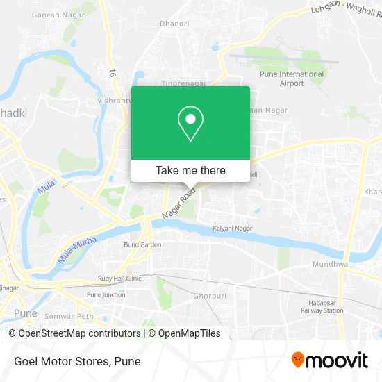 Goel Motor Stores map