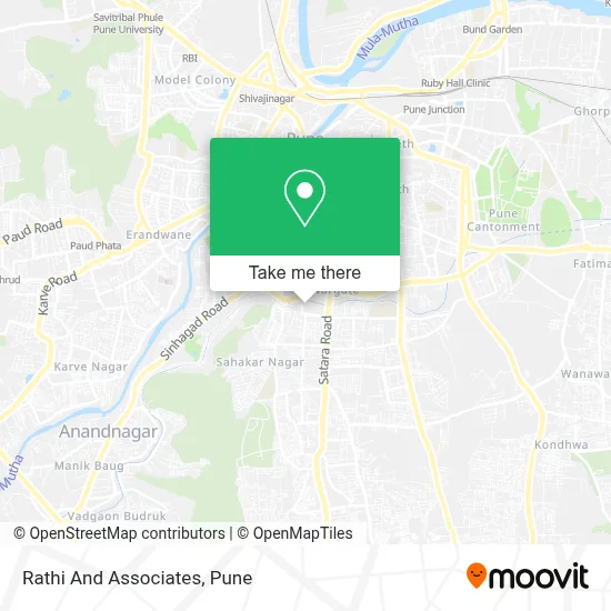 Rathi And Associates map