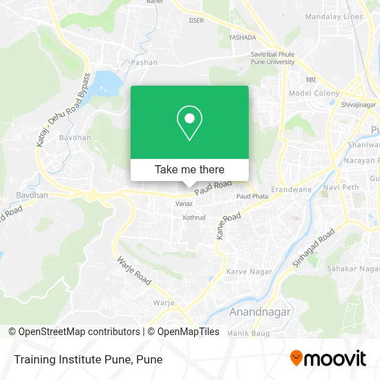 Training Institute Pune map