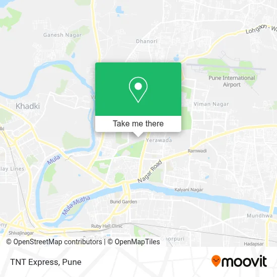 Tnt Express map