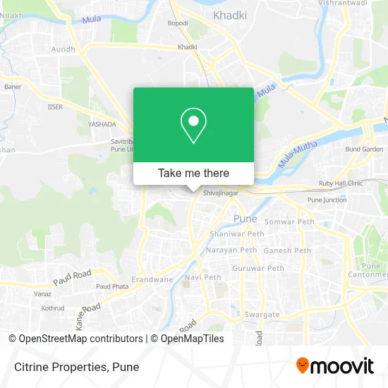 Citrine Properties map