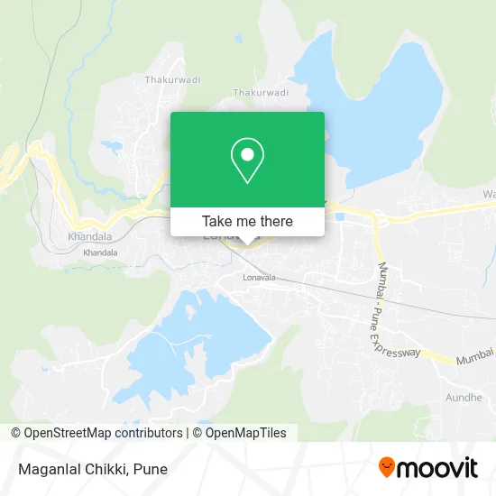 Maganlal Chikki map