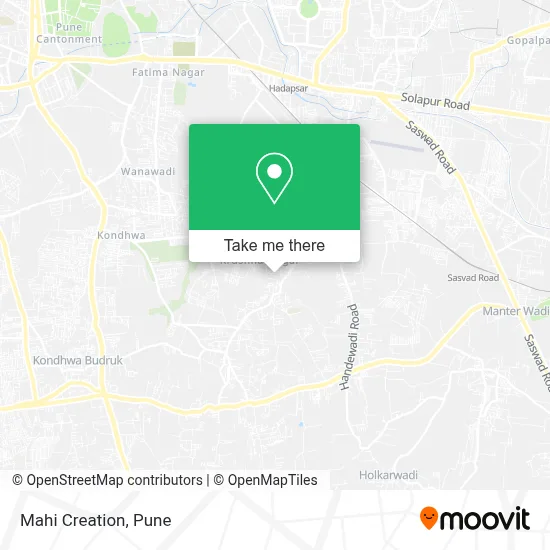 Mahi Creation map