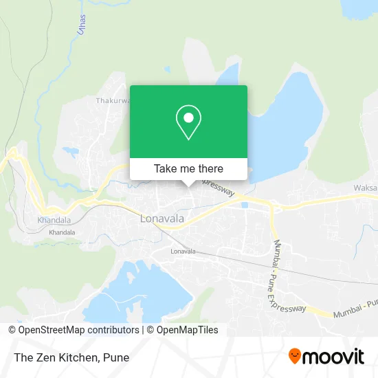 The Zen Kitchen map