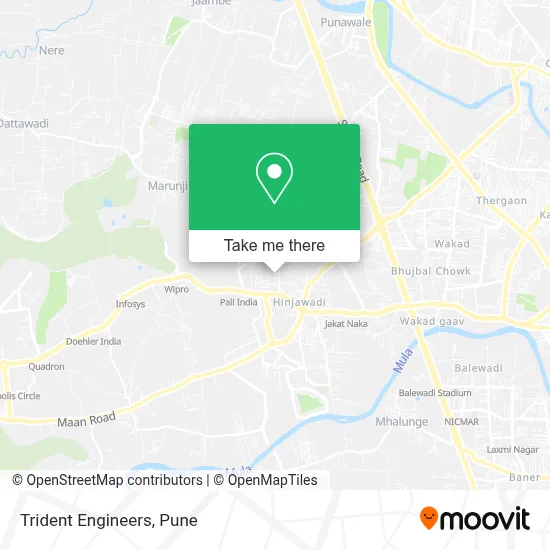Trident Engineers map