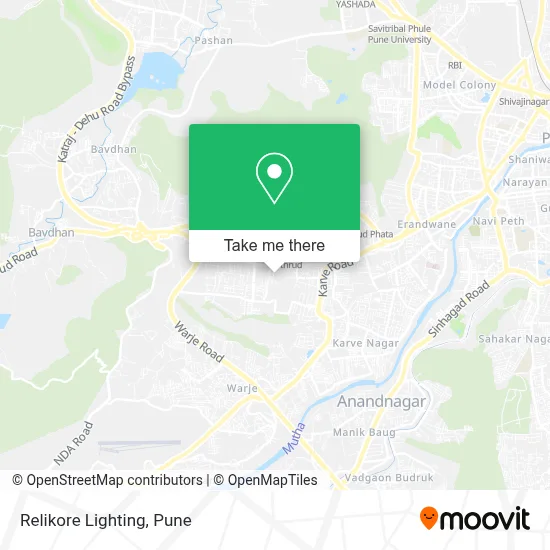 Relikore Lighting map