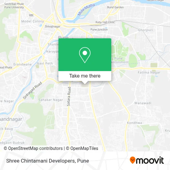 Shree Chintamani Developers map