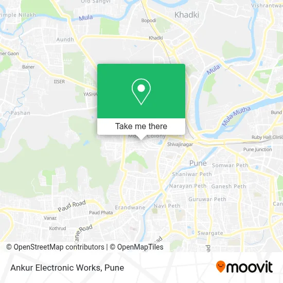 Ankur Electronic Works map