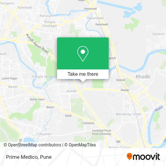 Prime Medico map