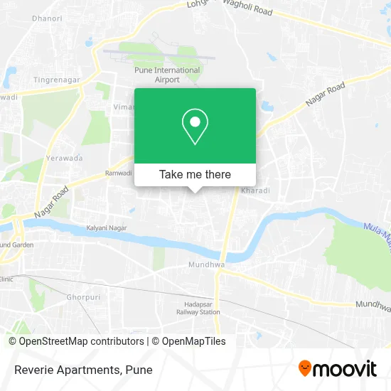 Reverie Apartments map