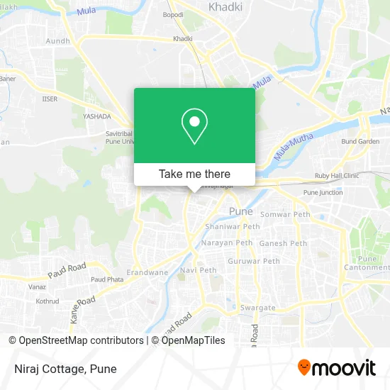 Niraj Cottage map