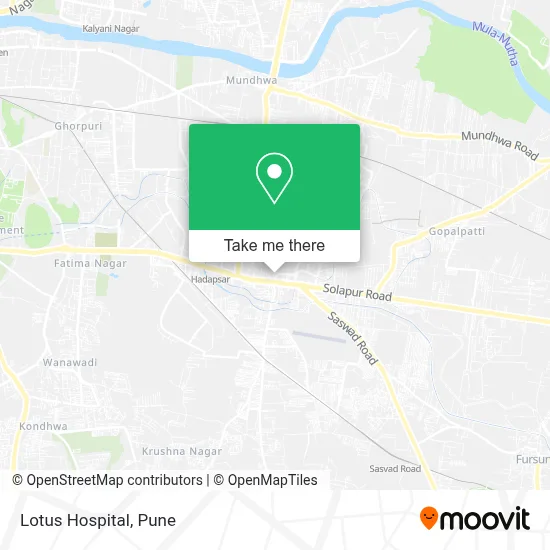 Lotus Hospital map