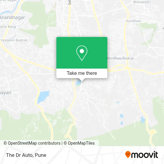The Dr Auto map
