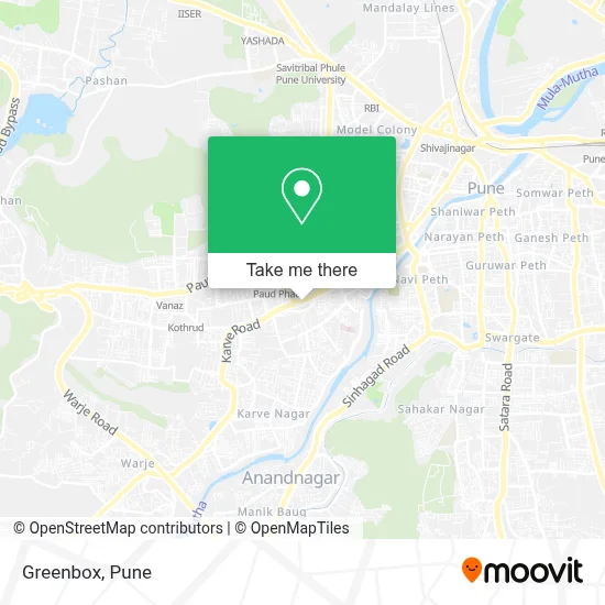 Greenbox map
