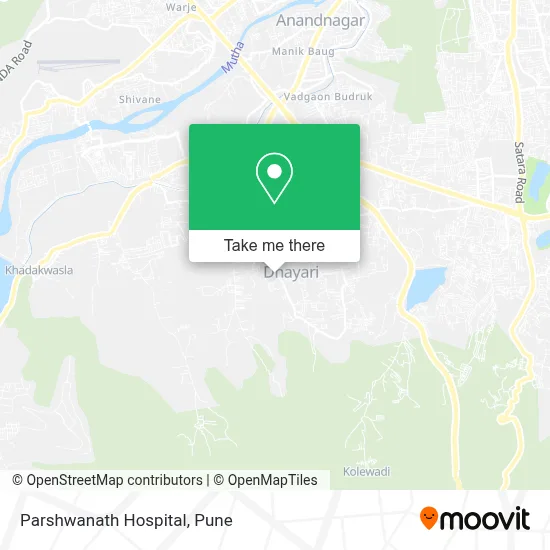 Parshwanath Hospital map