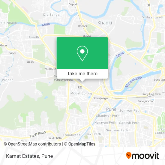 Kamat Estates map