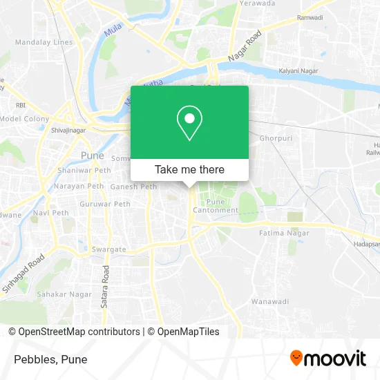 Pebbles map