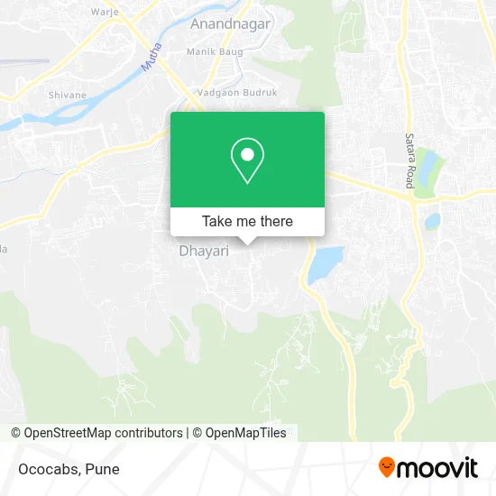Ococabs map