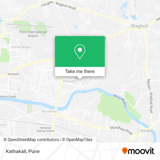 Kathakali map