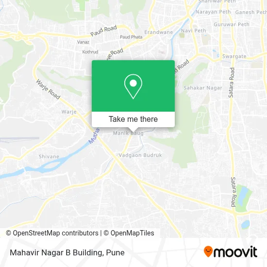 Mahavir Nagar B Building map
