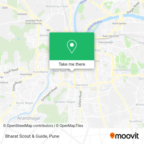 Bharat Scout & Guide map