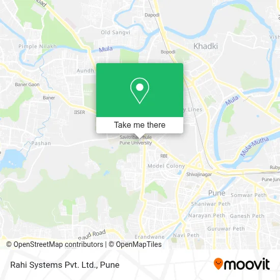 Rahi Systems Pvt. Ltd. map