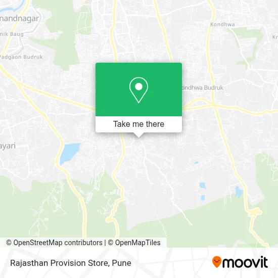 Rajasthan Provision Store map