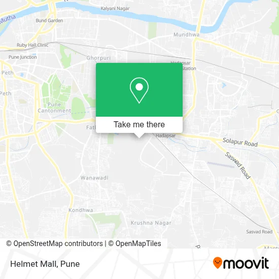 Helmet Mall map