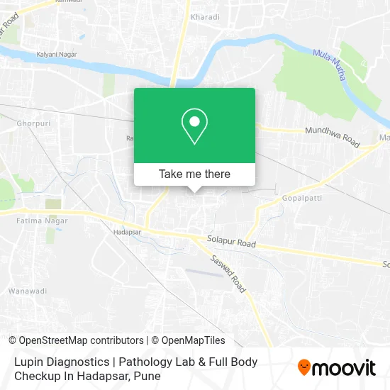 Lupin Diagnostics | Pathology Lab & Full Body Checkup In Hadapsar map