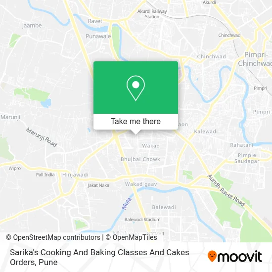 Sarika's Cooking And Baking Classes And Cakes Orders map