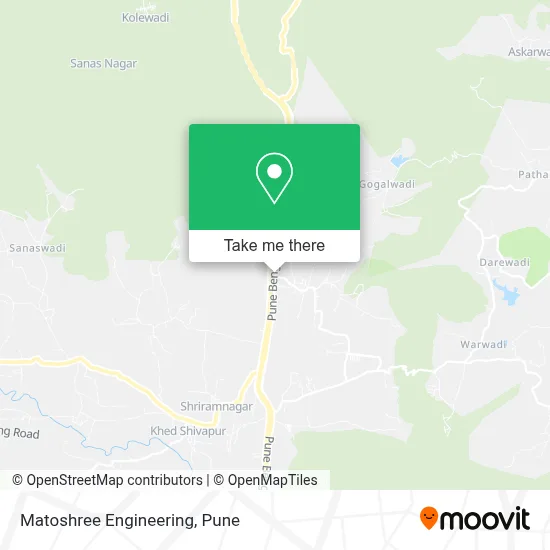 Matoshree Engineering map