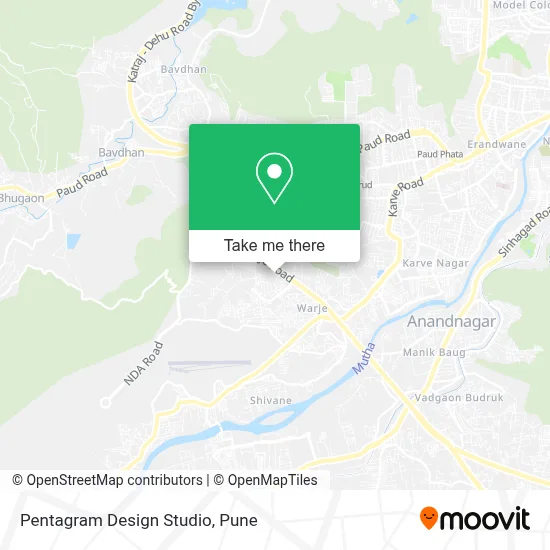 Pentagram Design Studio map