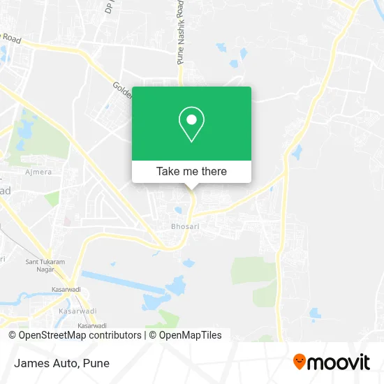 James Auto map