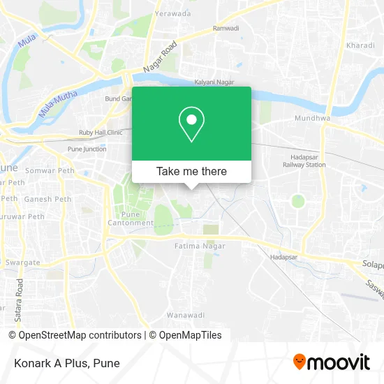 Konark A Plus map