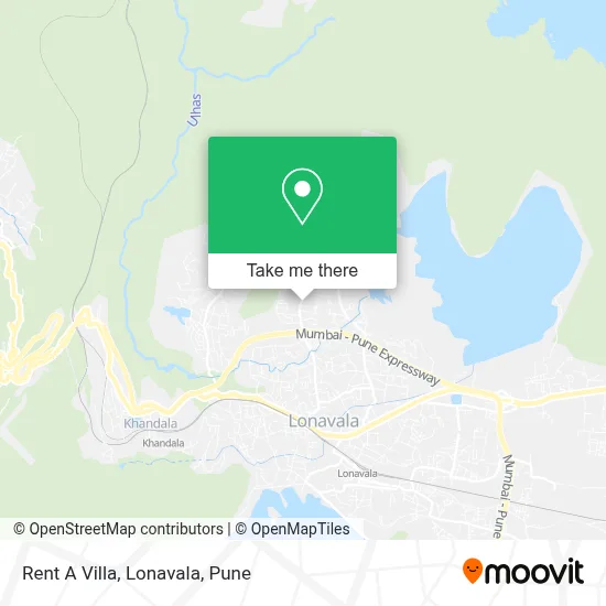 Rent A Villa, Lonavala map
